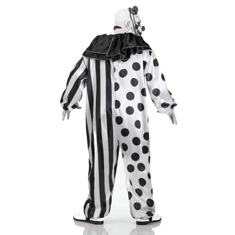 Adult Killer Clown Halloween Costume XL - Men’s Scary Circus Outfit