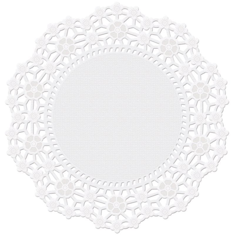 Paper Doilies for Cake Decorating - 4 Inch, 30 Count - Single