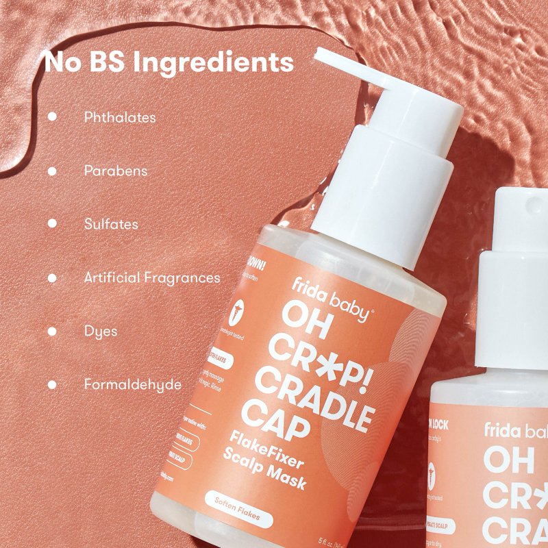 Cradle Cap Treatment Set - Scalp Scrub Shampoo & Conditioner Duo