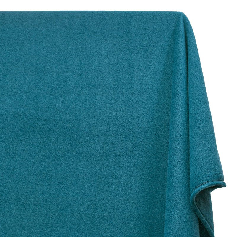 Polar Fleece Fabric Anti Pill Soft Plush Polyester Wool Material - Teal 5 Yards
