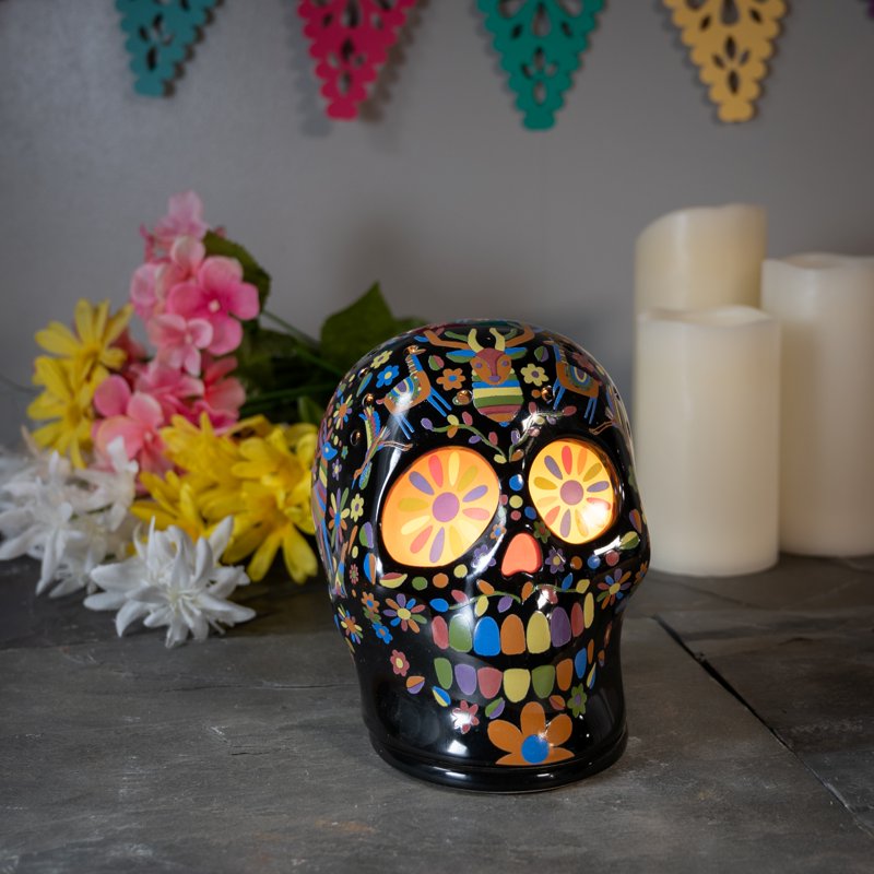 ScentSationals Day of The Dead Otomi Wax Melt Warmer - Fragrance Cube Candle