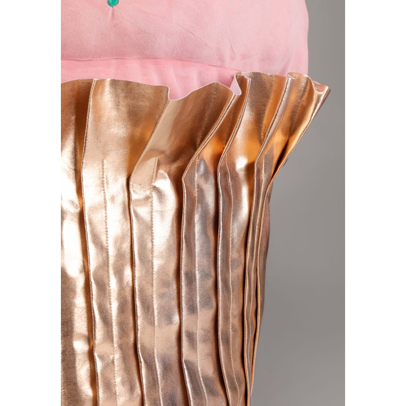 Girls Pink Cupcake Costume Small/Medium - Food Costume for Kids