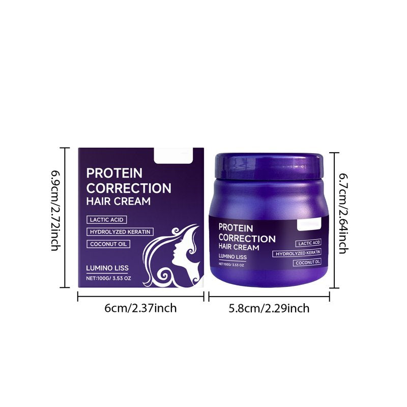 Protein Hair Treatment Mask for Dry Damaged Hair - 3.53 oz