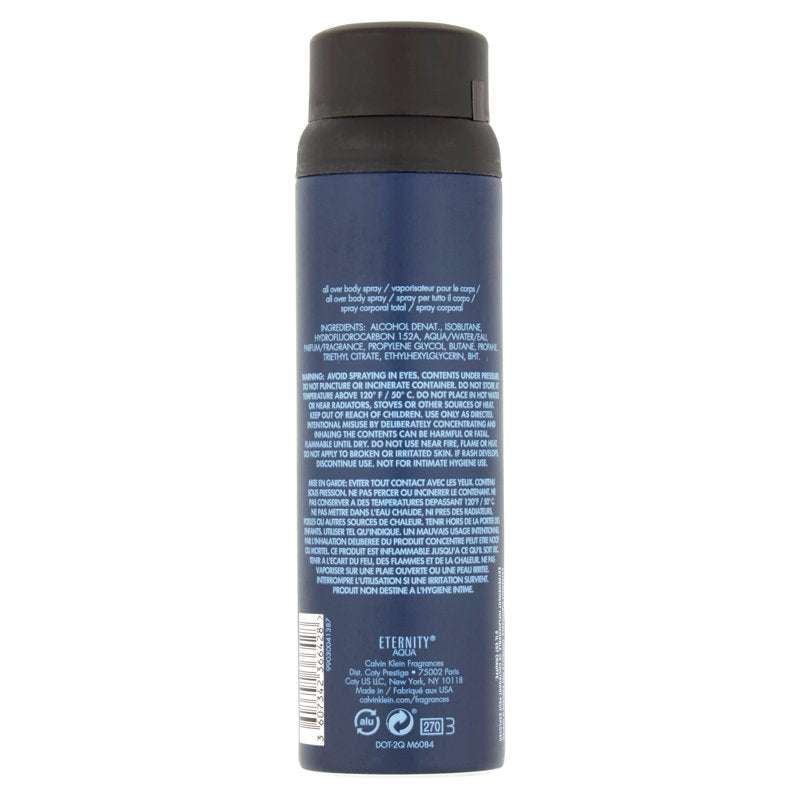 Men's Aqua All Over Body Spray - 5.4 Fl. Oz.