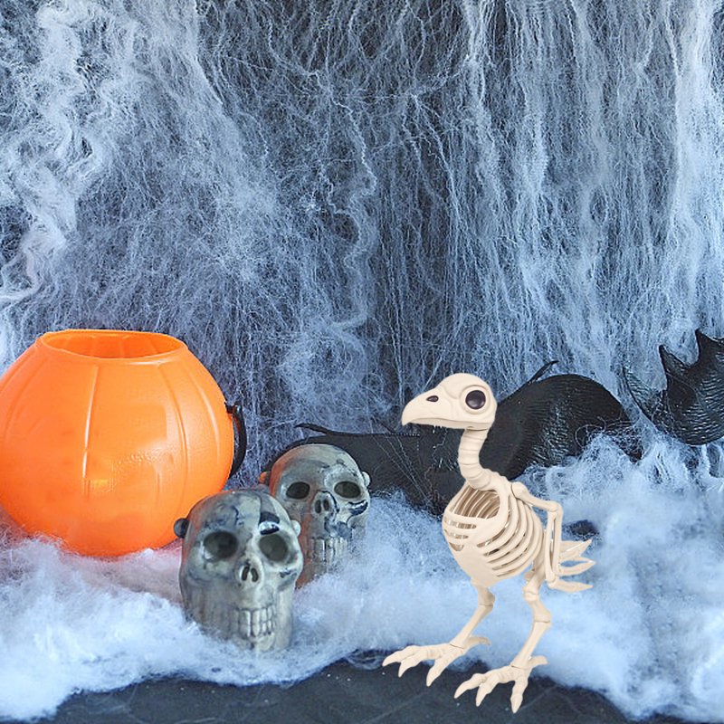 Halloween Skeleton Animal Decoration - Horror Skeleton Ornaments for Haunted House & Bar