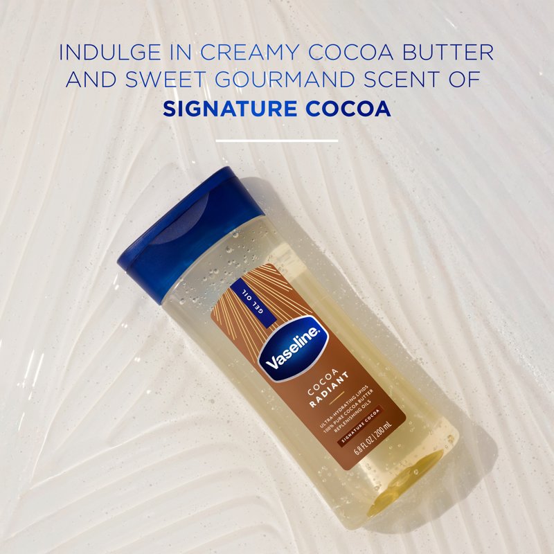 Intensive Care Cocoa Radiant Body Gel Oil with Pure Cocoa Butter