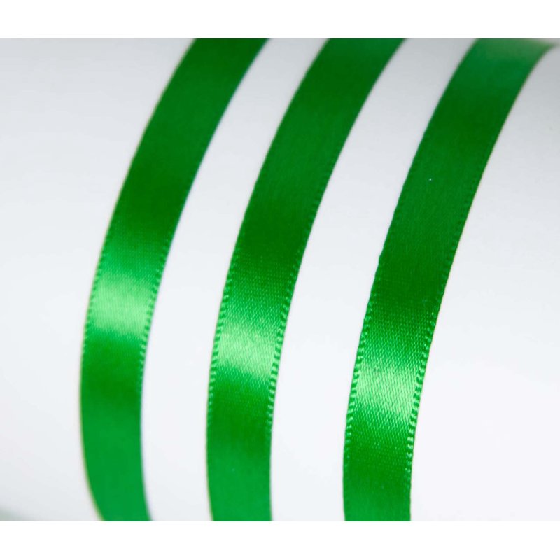 (3 Pack) Offray Emerald Green Satin Ribbons - 3/8 Inch, 18 Feet, Craft & Sewing Trim