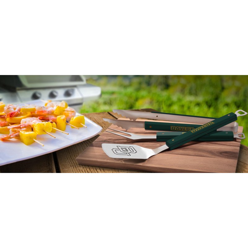 Baylor Bears BBQ Tool Set - Spirit Series 3-Piece Set