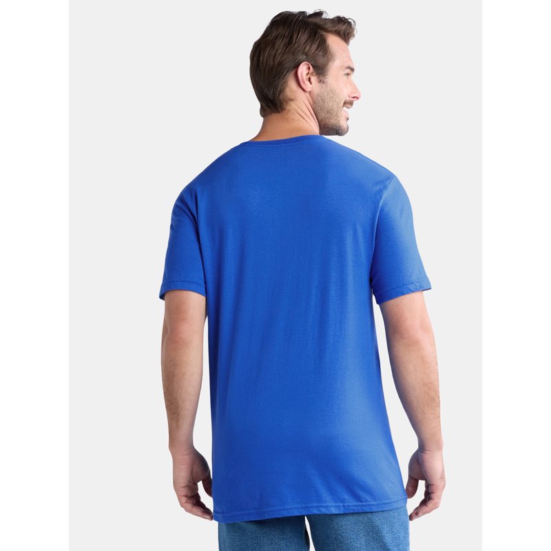 Superman Men's Graphic T-Shirt Royal S - Big & Men’s Short Sleeve Tee