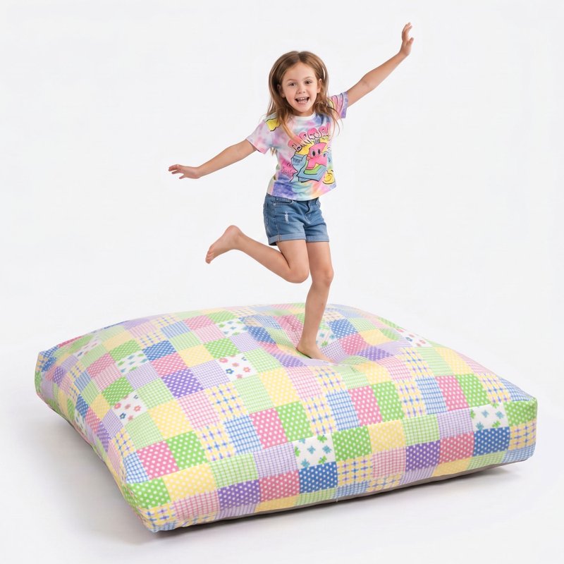 Sensory Crash Pad for Kids & Adults - 36" x 36" - Soft Landing Mat