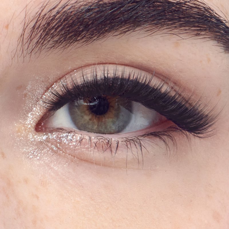 Pre-Glued False Eyelash Cluster Multipack - 50 Self-Adhesive Lash Clusters