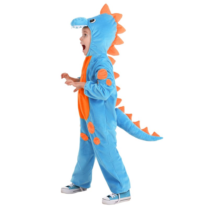 Toddler Cuddlesaur Costume 2T - Soft Dinosaur Jumpsuit for Kids