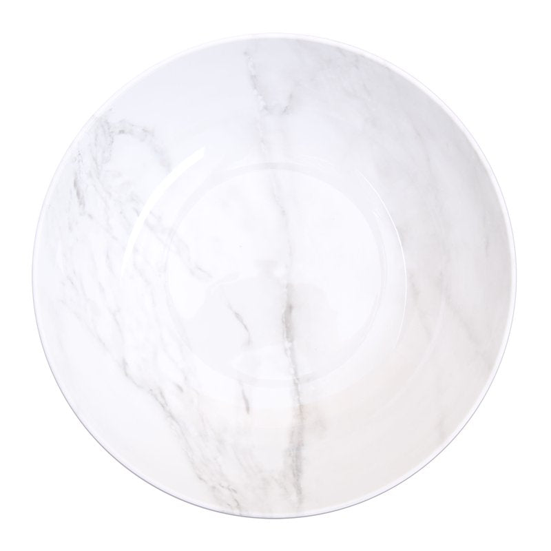 Melamine Marble Serve Bowl - Durable & Stylish Tableware