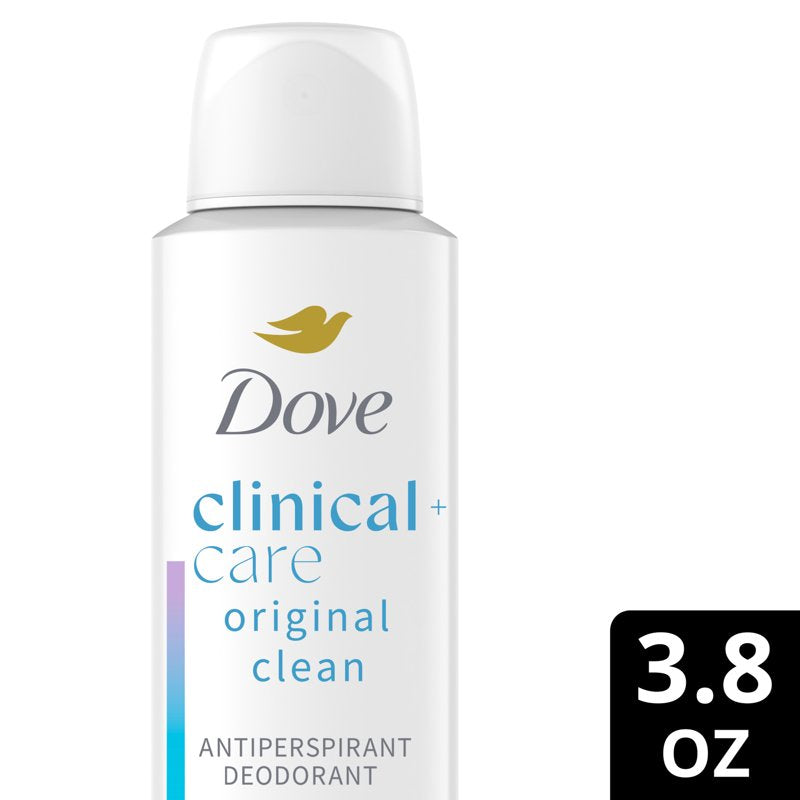 Clinical Strength Antiperspirant Dry Spray with Nourishing Serum, 3.8 oz