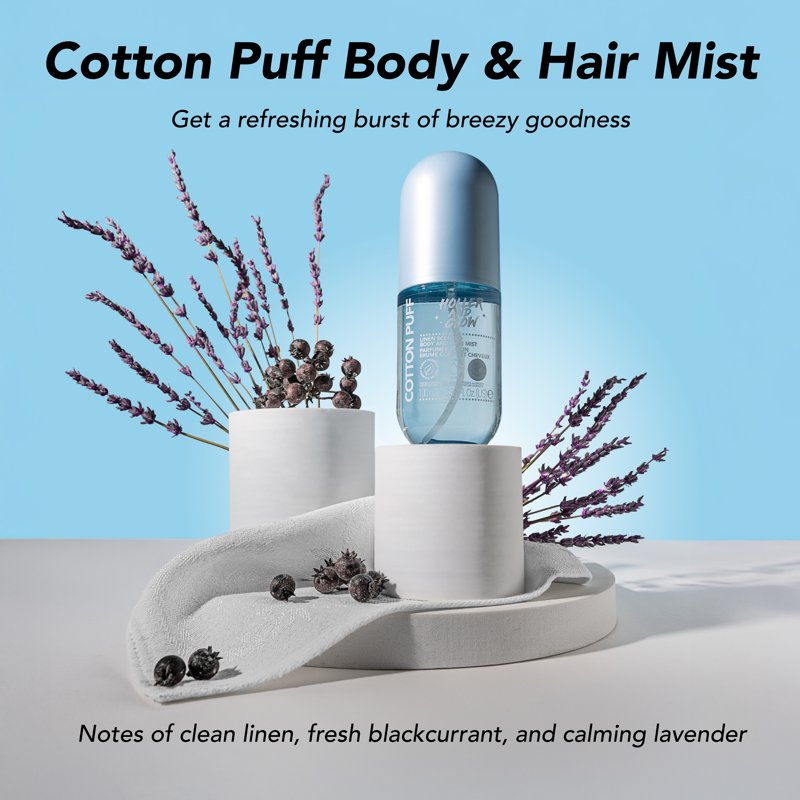 Mood Boosting Body & Hair Mist - Water-Based Fragrance Spray, 3.38 fl oz