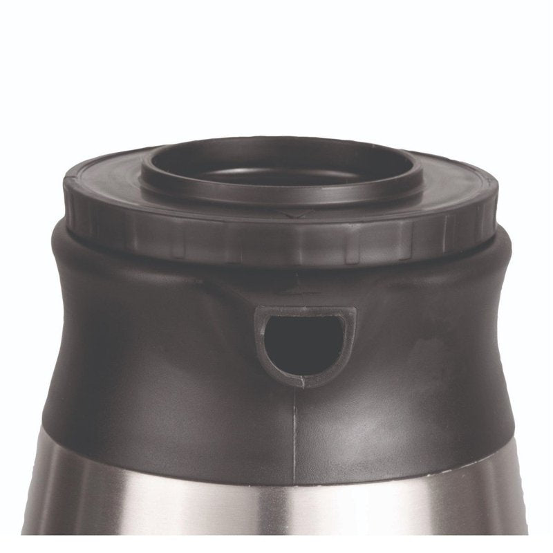 1.9 Liter Thermal Coffee Pitcher - Stainless Steel & Black