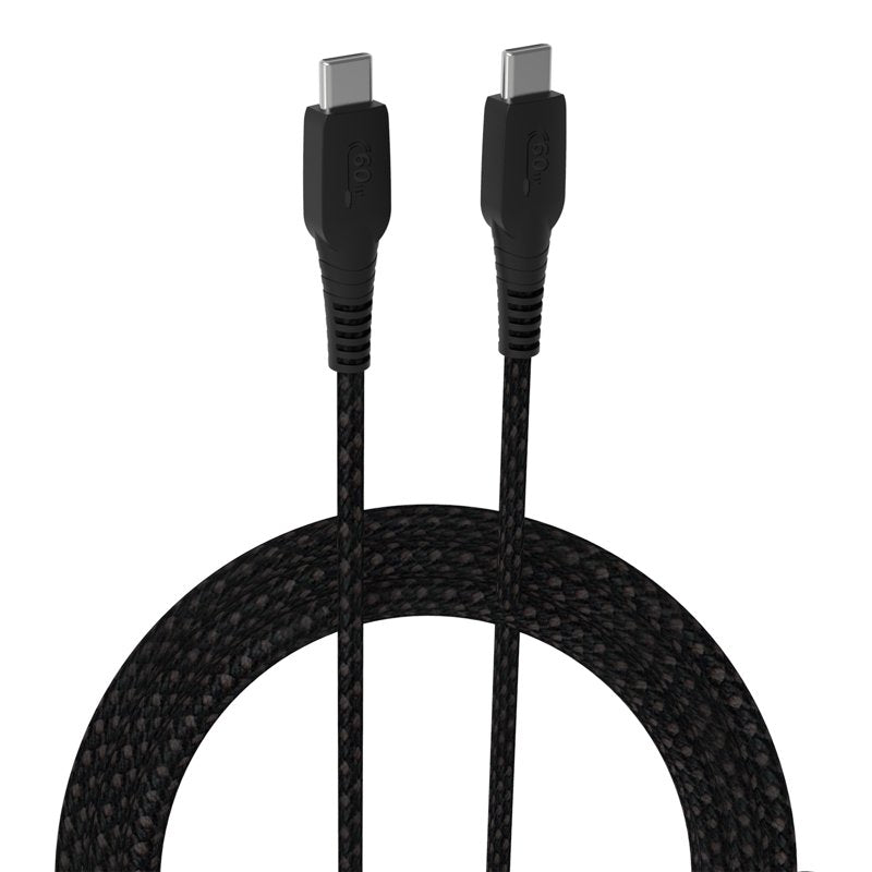 10ft USB-C to USB-C Braided Charging Cable - 2 Pack, Fast Charging