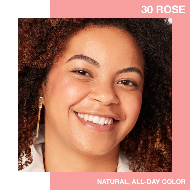 Natural Finish Powder Blush, Long-Lasting Smooth Blendable Face Makeup