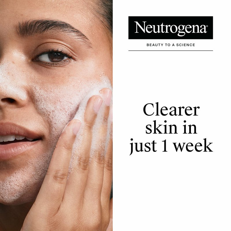 Oil-Free Pink Grapefruit Acne Face Wash with Salicylic Acid and Vitamin C