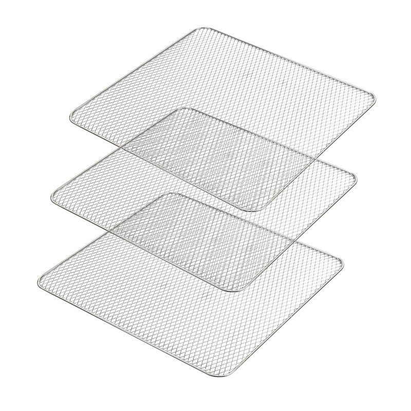 7-Piece Food Dehydrator Set with Stainless Steel Trays for Air Fryer Oven