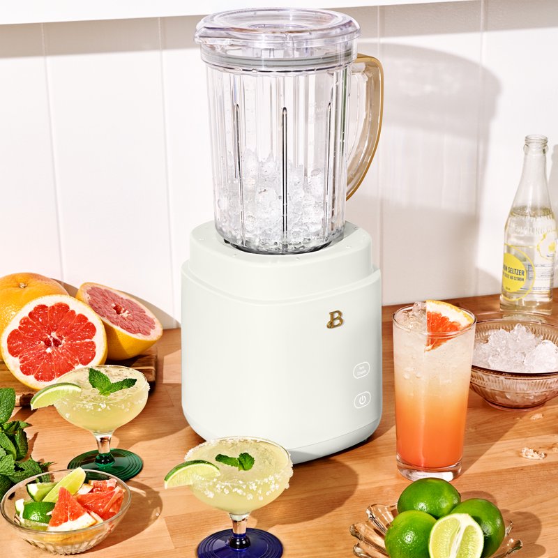 3-in-1 Kitchen System - Blender, Food Processor & Personal Blender - White Icing