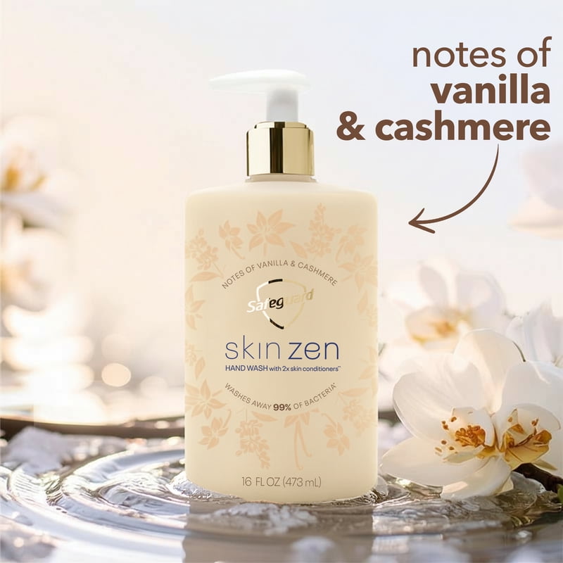 Skin Zen Liquid Hand Soap with Vanilla & Cashmere - 16 fl oz