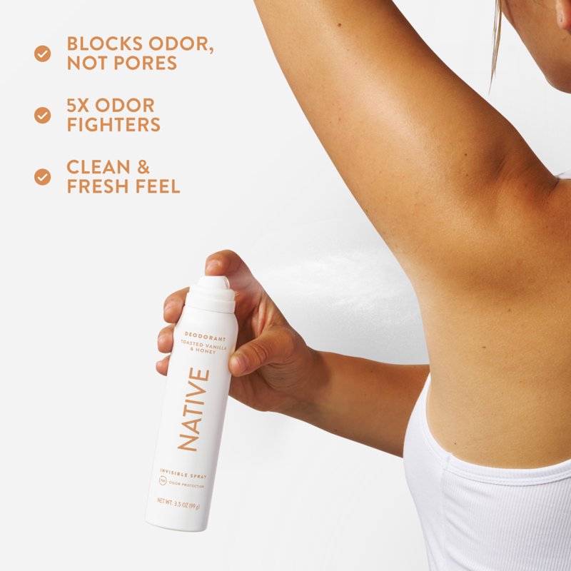 Aluminum-Free Deodorant Spray, 72-Hour Odor Protection, 3.5oz