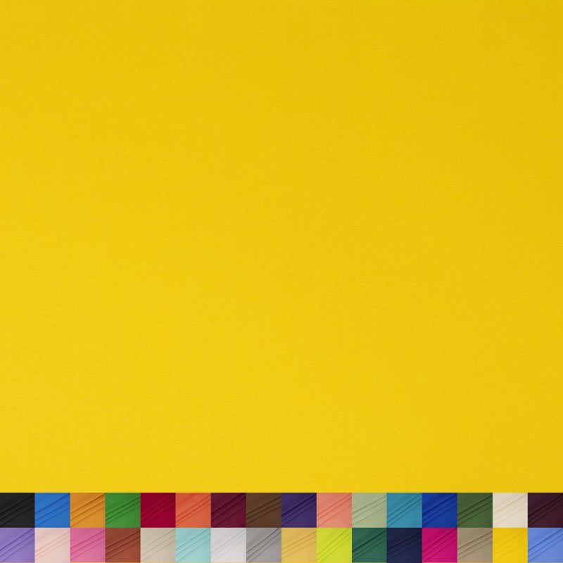 Solid Sunshine Cotton Fabric 1 Yard Pack - 44 Inch Quilting & Sewing Material Variation of THIS listing