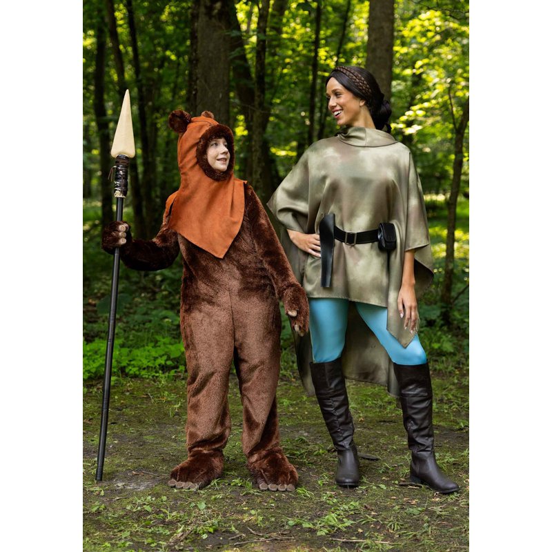 Women's Endor Battle Leia Costume M - Rebel Cosplay Outfit
