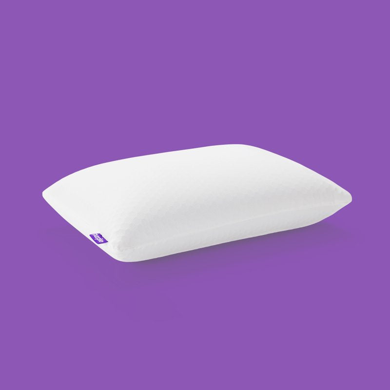 Purple Harmony Medium Standard Bed Pillow - Hypoallergenic Support & Cooling