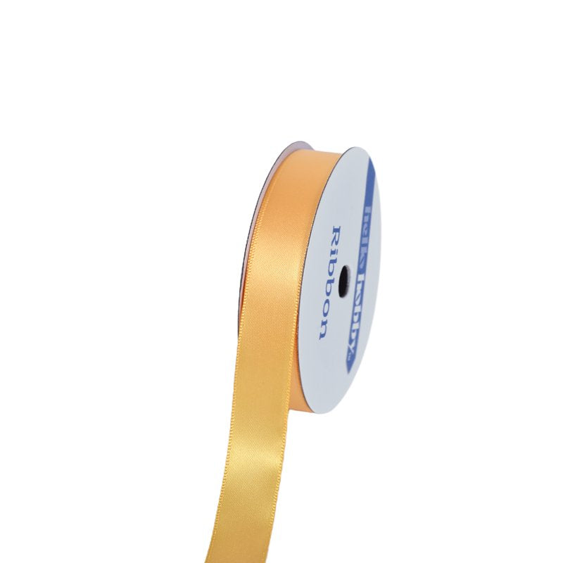 Yellow Gold Satin Ribbon - 6 Yards Craft & Gift Wrap Decoration