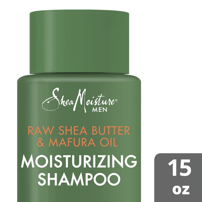 Moisturizing Shampoo for Dry Hair with Raw Shea Butter & Mafura Oil - 15 oz