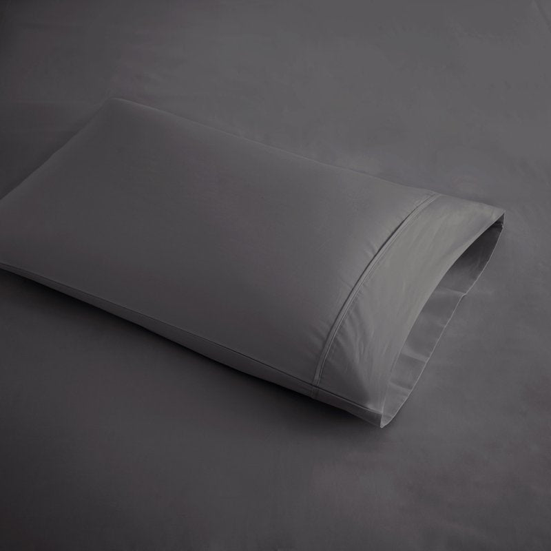 Queen Cooling Cotton Blend Sheet Set - Charcoal, 600 Thread Count