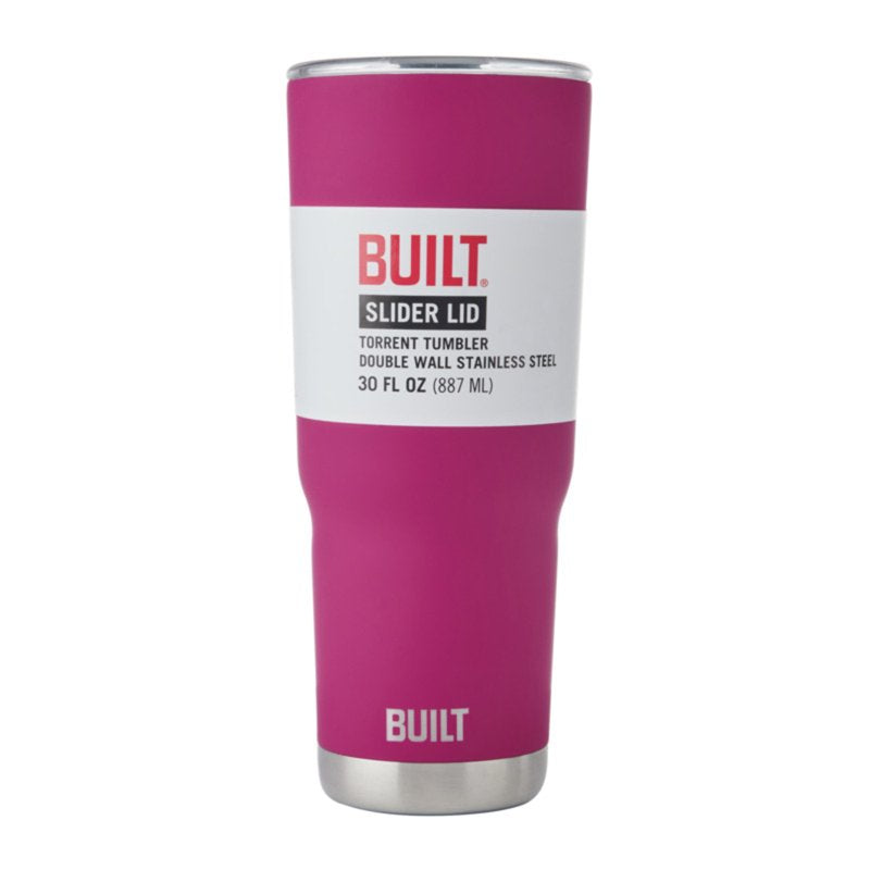 30 oz Insulated Stainless Steel Tumbler Water Bottle - Magenta