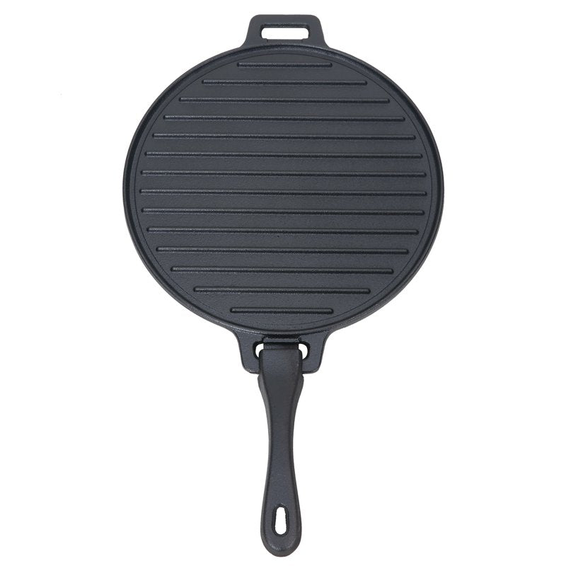 4-Piece Pre-Seasoned Cast Iron Skillet and Griddle Set