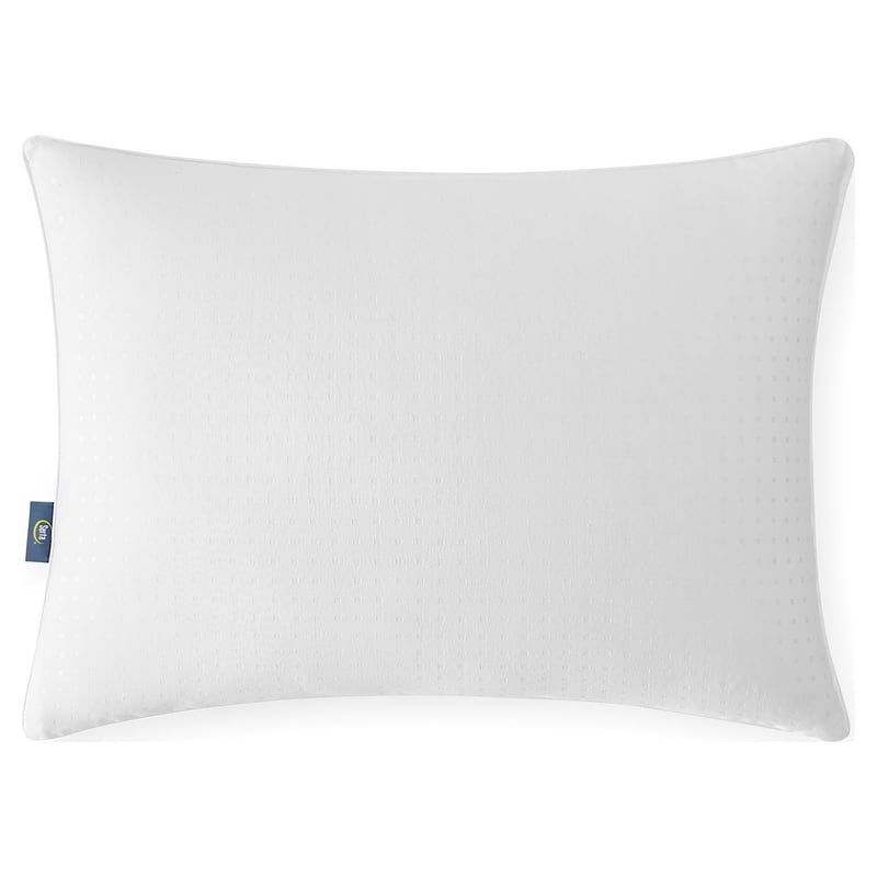 2 Pack Sertapedic Won't Go Flat Standard/Queen Pillow - Hypoallergenic Support