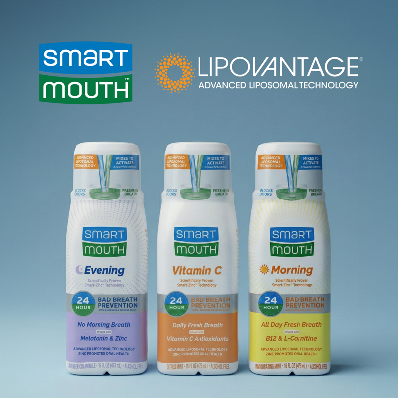 Liposomal Vitamin C Mouthwash, Zinc Activated Oral Rinse, 16 fl oz