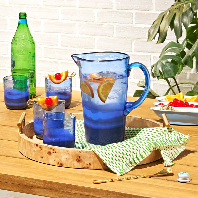 14-Ounce Colorblock Acrylic Tumblers Set - 2 Pack