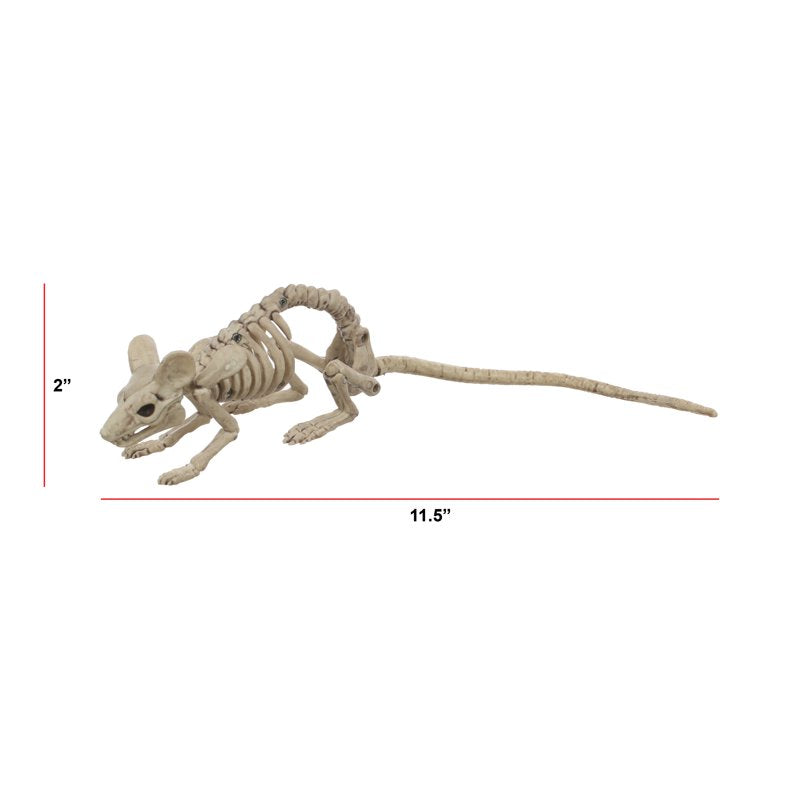Faux Mouse Skeleton Walking Pose Halloween Decor - Crazybonez Original