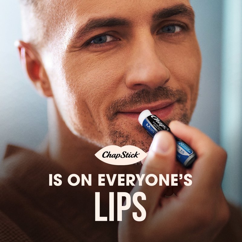 Moisturizing Lip Balm with SPF 15 - Unscented Sun Protection for Lips
