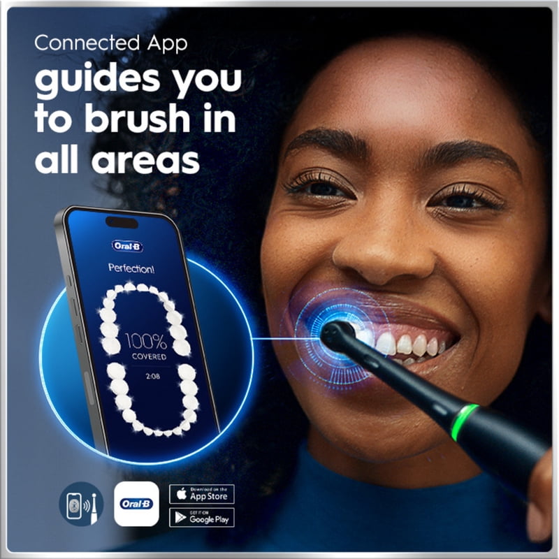 iO Series 6 Electric Toothbrush - 5 Smart Modes, Gray Opal