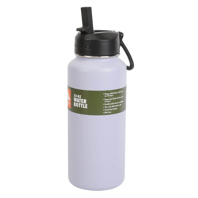 32oz Insulated Stainless Steel Water Bottle with Handle - Purple, 3 Pack