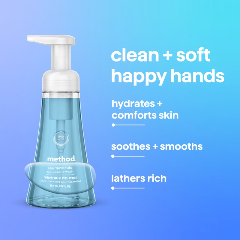 Foaming Hand Wash - Sea Minerals Marine & Lemon Scented Soap
