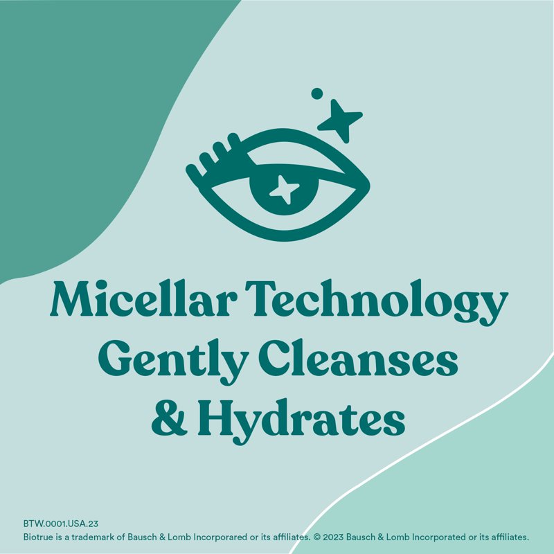 Micellar Eyelid Cleansing Wipes, Fragrance-Free Hydrating Eye Wipes