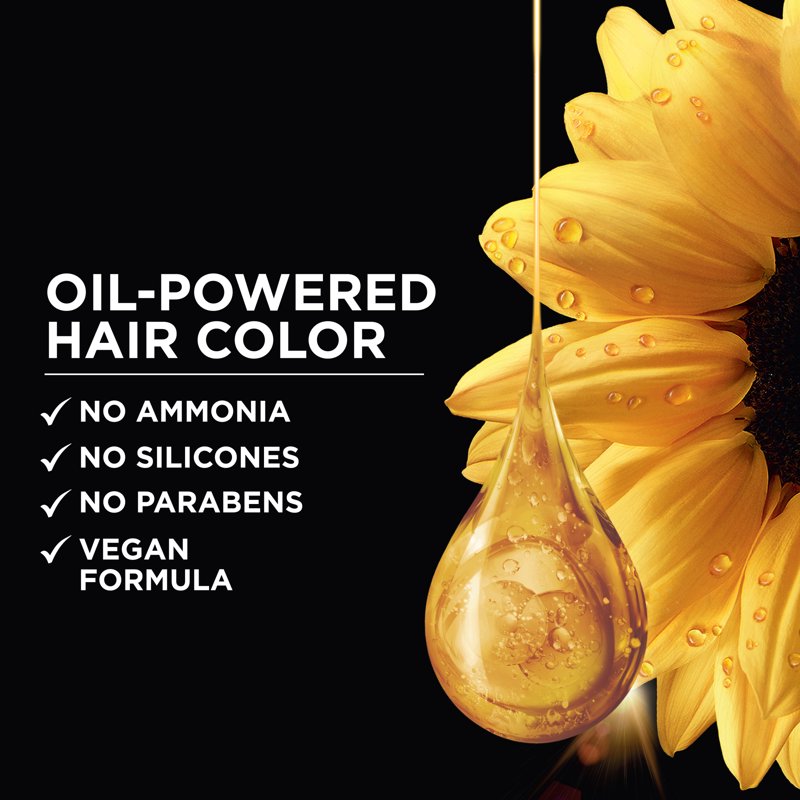 Permanent Hair Color Kit, Ammonia-Free Oil-Based Formula, Intense Red