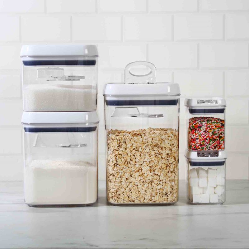 8-Pack Flip-Tite Baking Storage Set with Accessories - BPA-Free