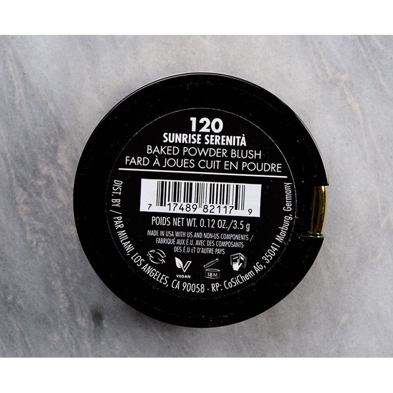 Baked Powder Blush - Sunbaked Terracotta Finish for Radiant Glow