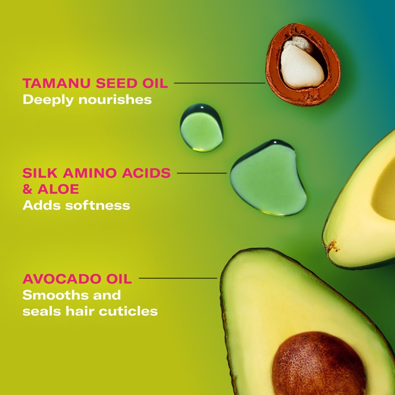 Anti-Frizz Mousse with Avocado & Tamanu Oil - 7.5 fl. oz.
