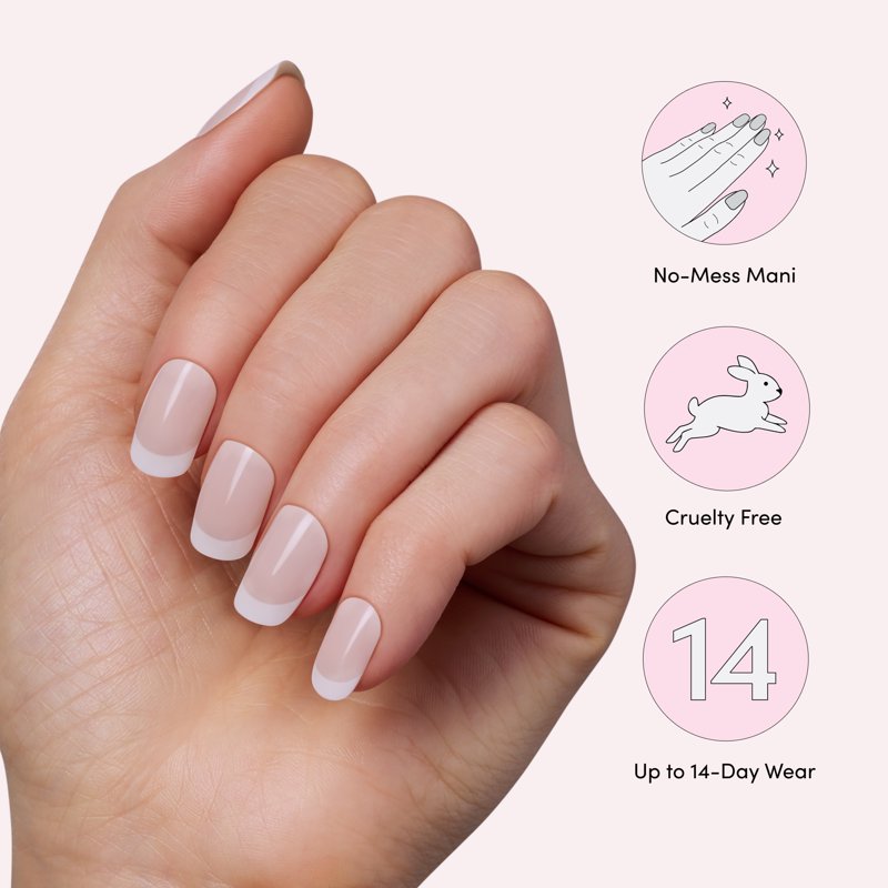Semi-Cured Gel Nail Extensions - Instant Length & Salon Strength Strips