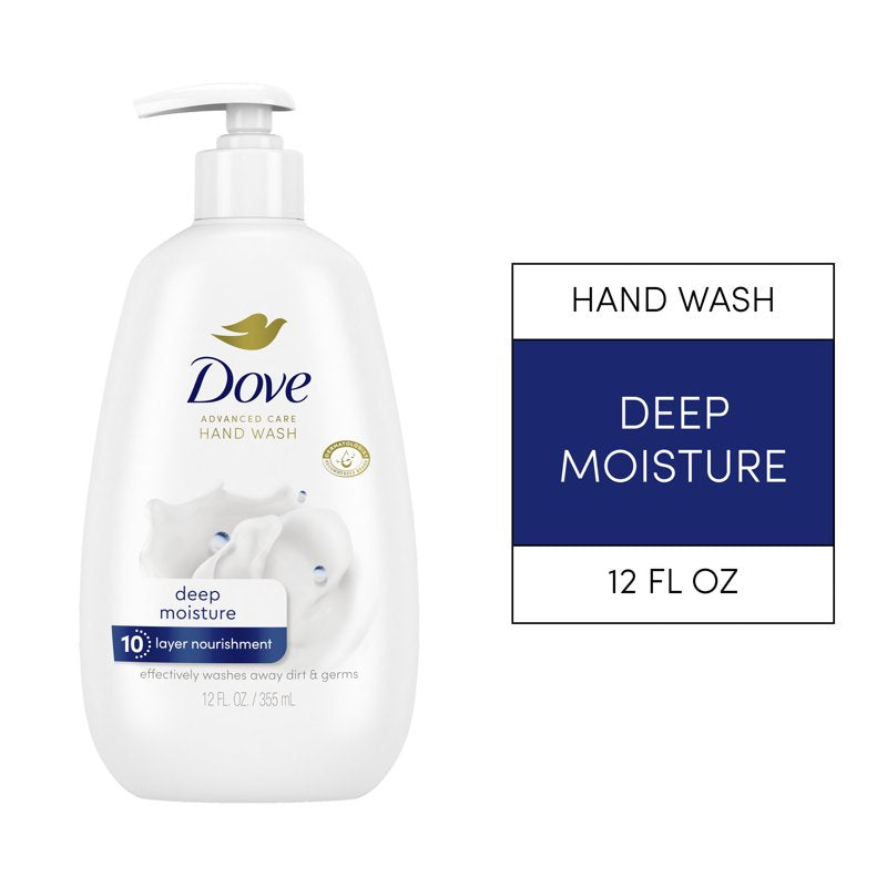 Deep Moisture Hand Wash - Sulfate-Free Hydrating Liquid Soap